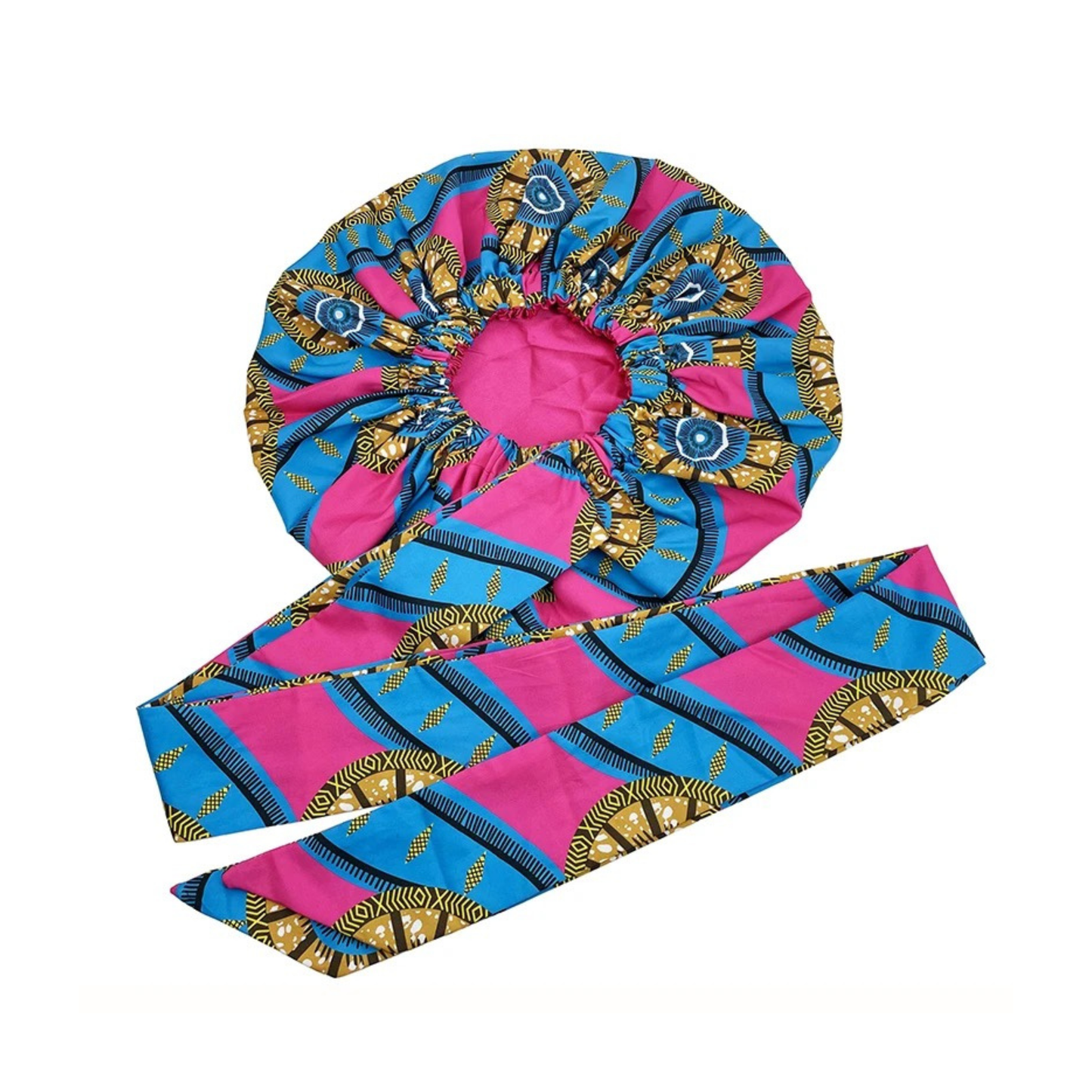 2 In 1 Satin Bonnet Head Wrap