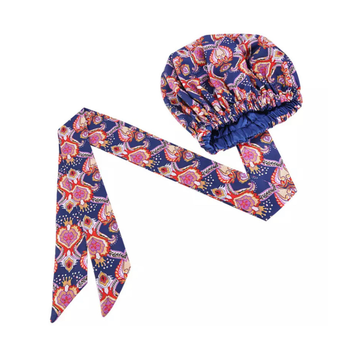 2 In 1 Satin Bonnet Head Wrap