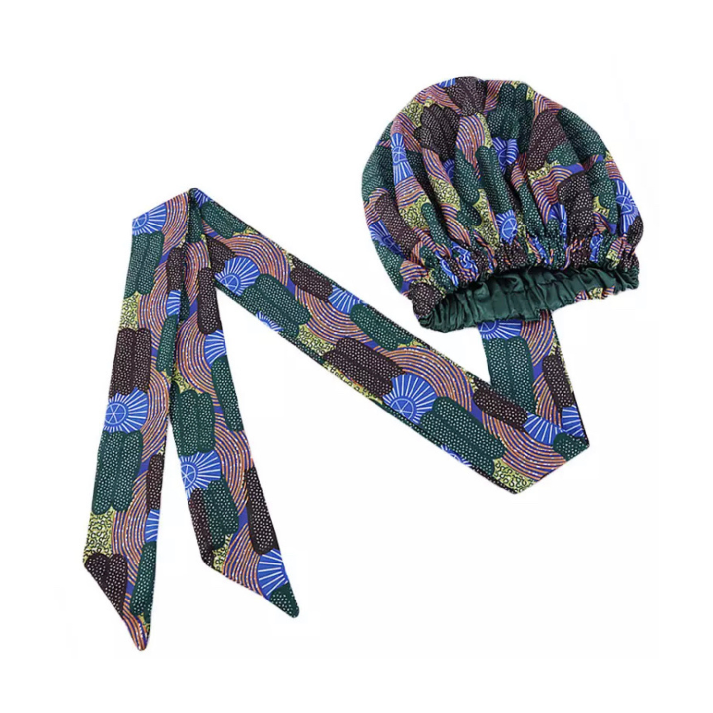 2 In 1 Satin Bonnet Head Wrap
