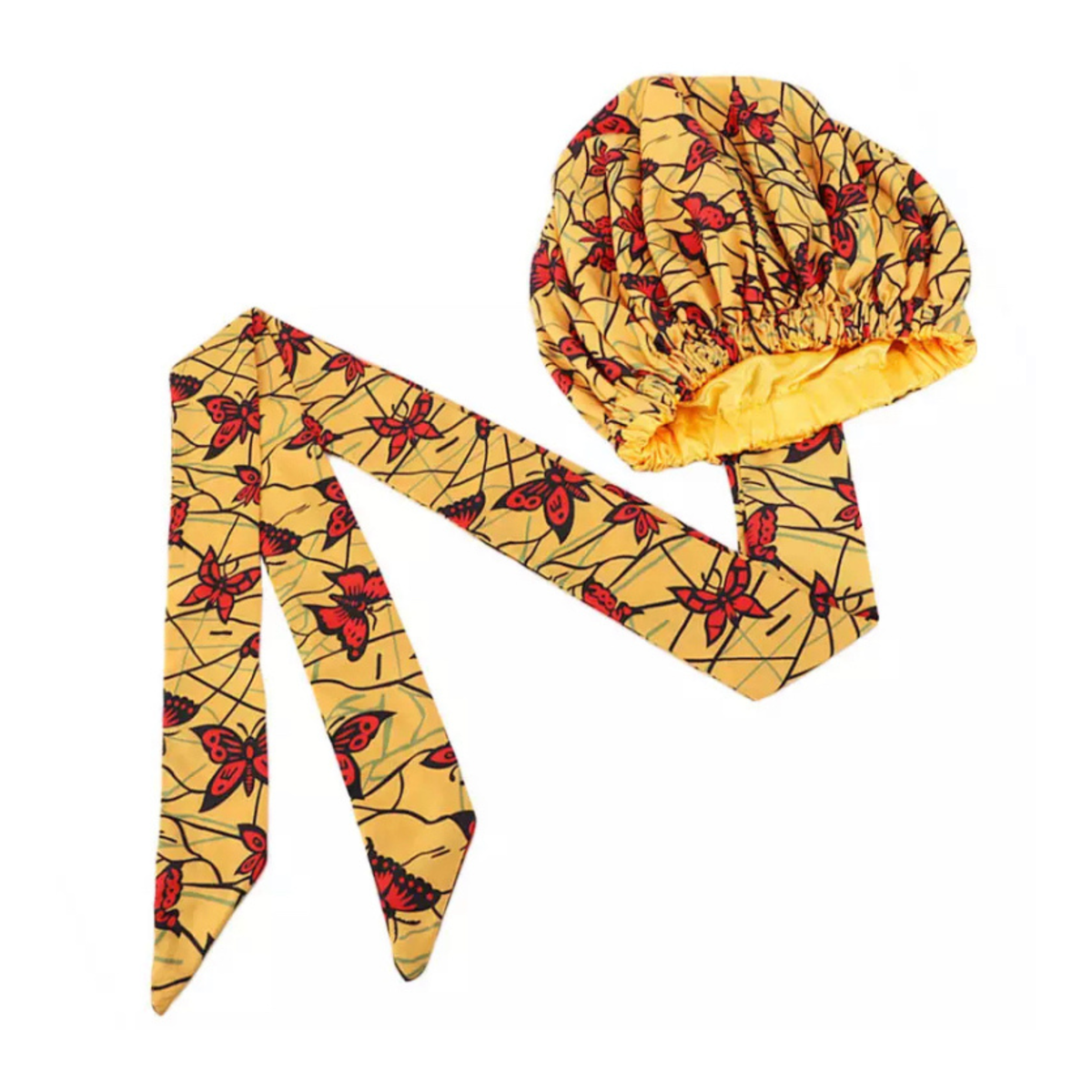 2 In 1 Satin Bonnet Head Wrap