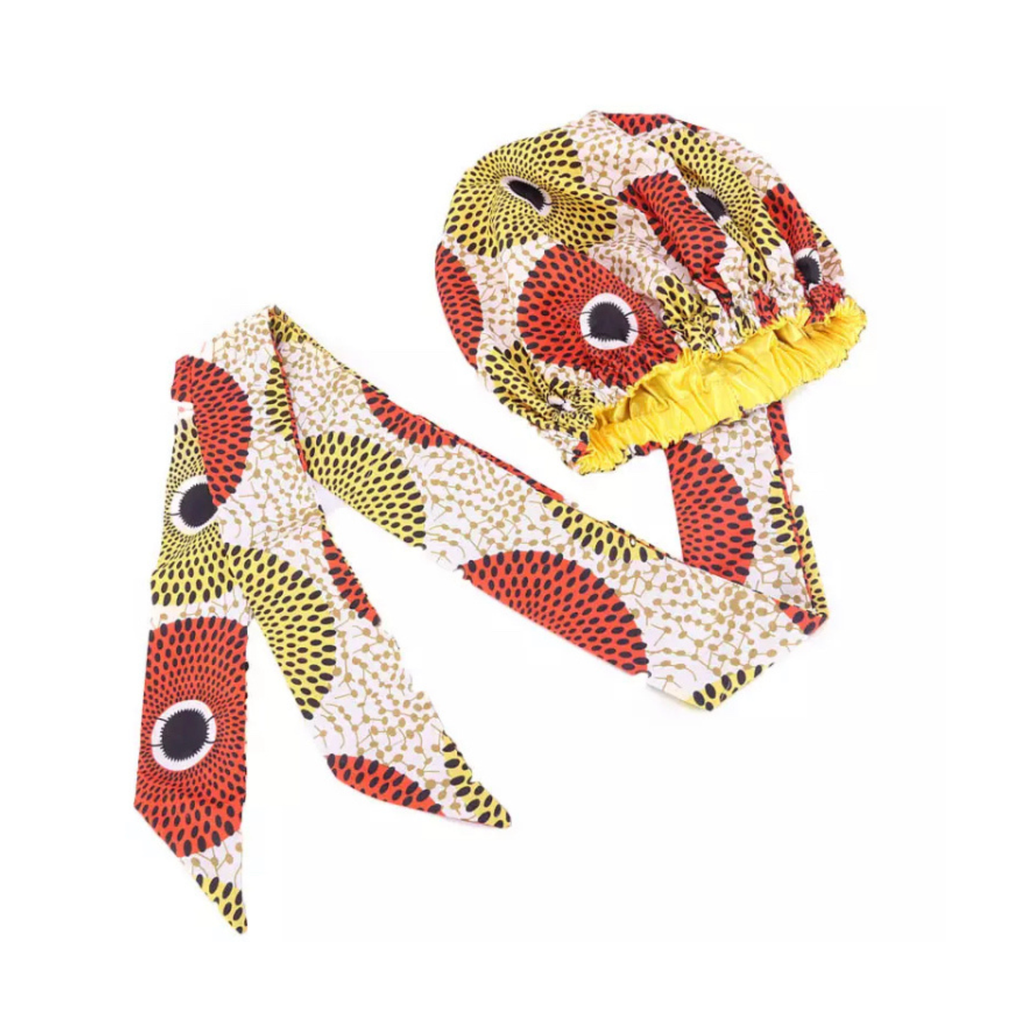 2 In 1 Satin Bonnet Head Wrap