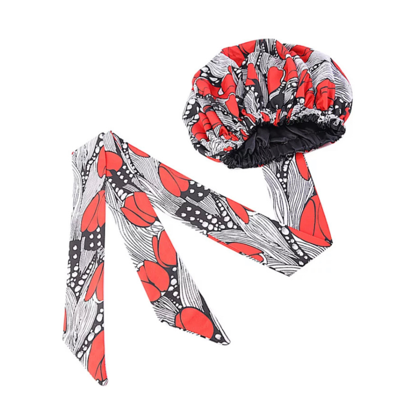 2 In 1 Satin Bonnet Head Wrap