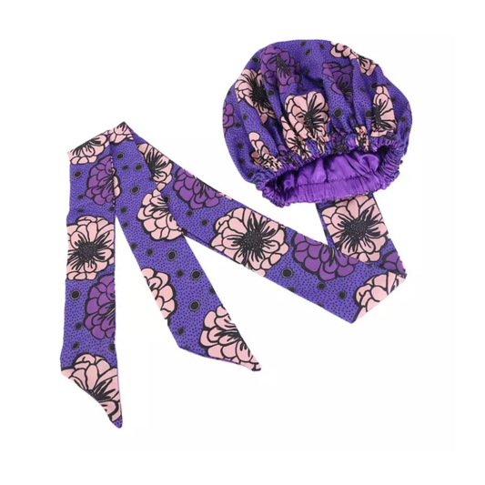 2 In 1 Satin Bonnet Head Wrap