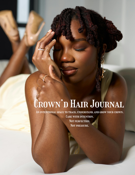 Crown'd Hair Journal Digital Download