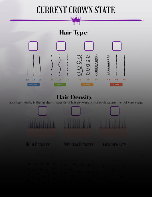 Crown'd Hair Journal Digital Download