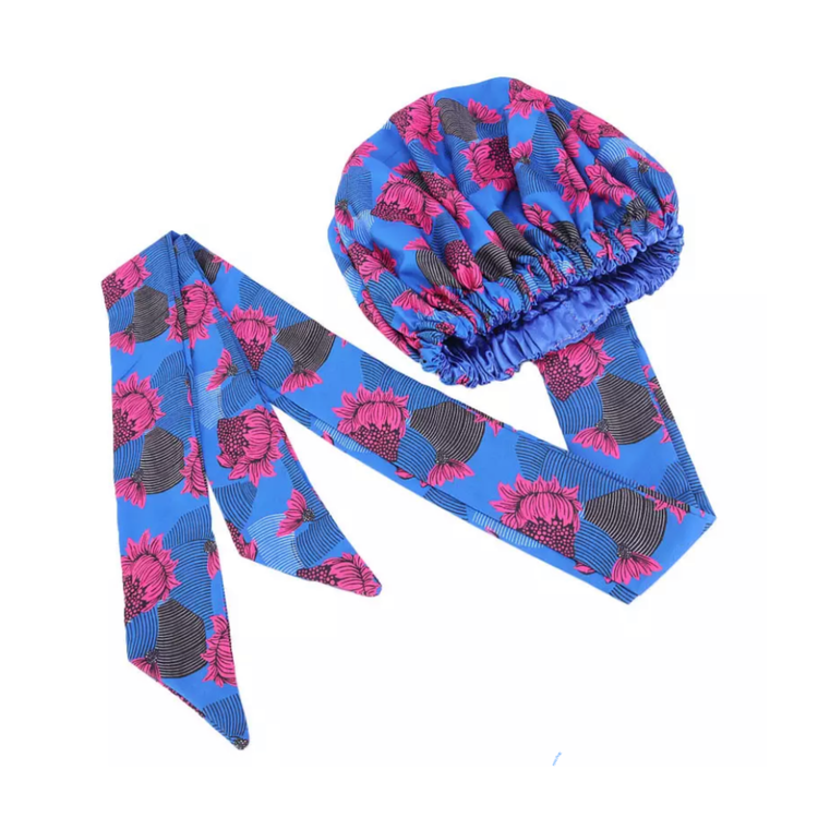 2 In 1 Satin Bonnet Head Wrap