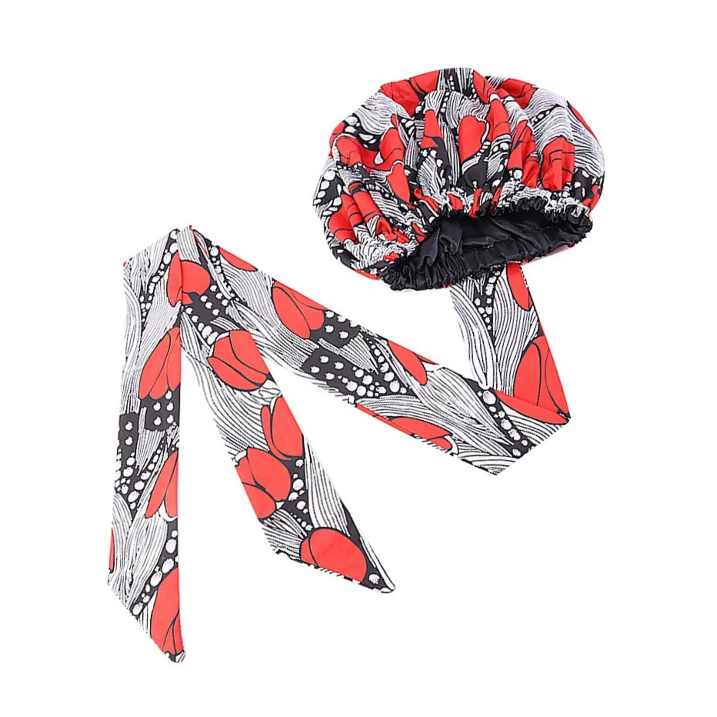 2 In 1 Satin Bonnet Head Wrap