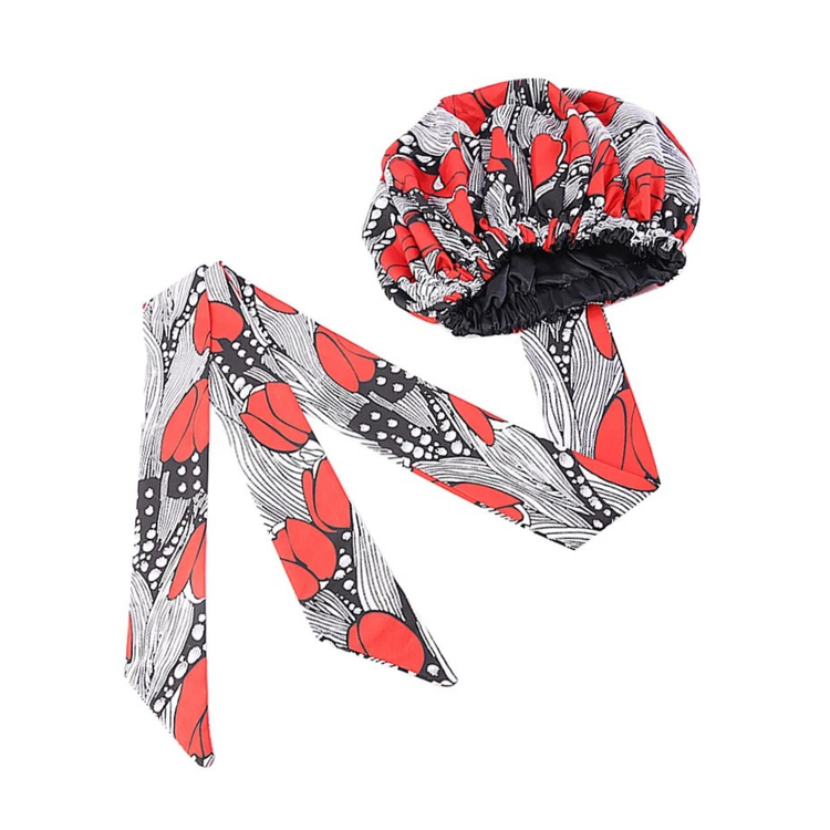 2 In 1 Satin Bonnet Head Wrap
