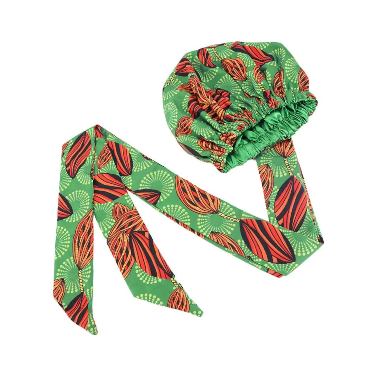 2 In 1 Satin Bonnet Head Wrap