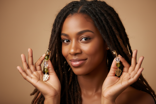 Botanical Loc Jewelry Matching Spiral Tops