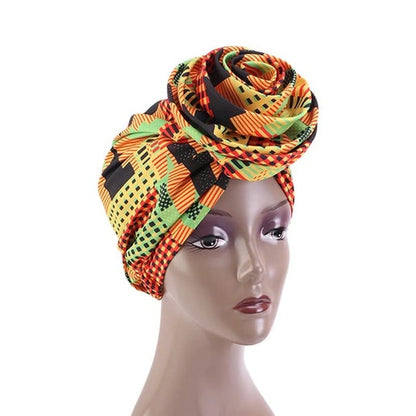 Floral Top Fashion Turbans
