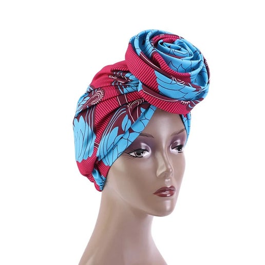 Floral Top Fashion Turbans