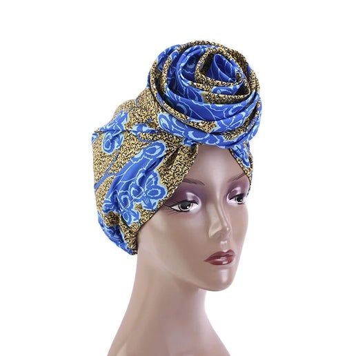 Floral Top Fashion Turbans