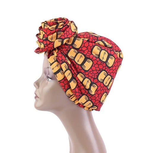 Floral Top Fashion Turbans