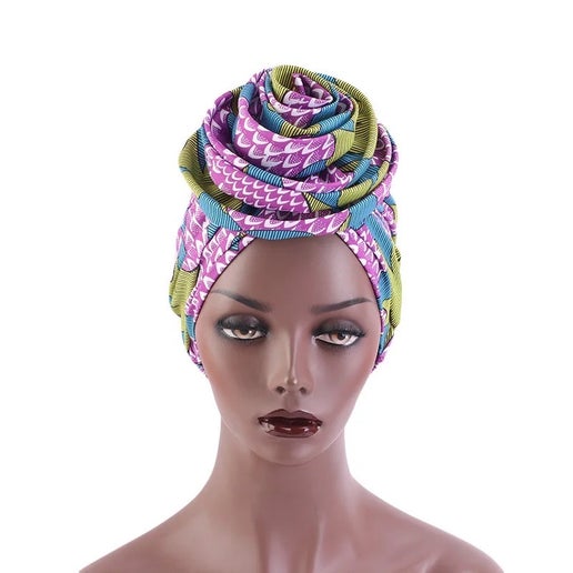 Floral Top Fashion Turbans