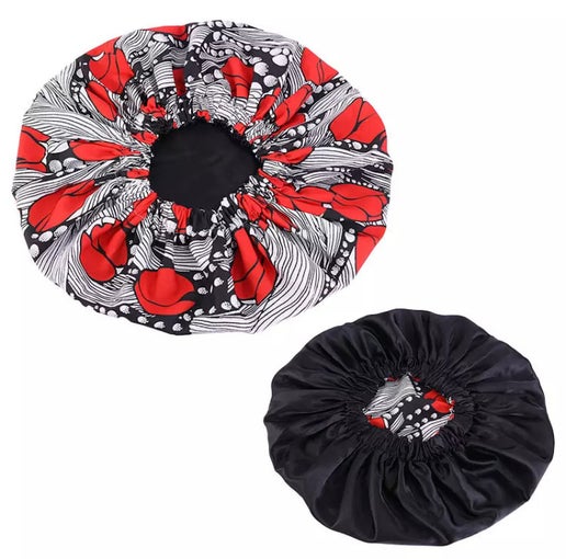 Ankara Print Bonnets